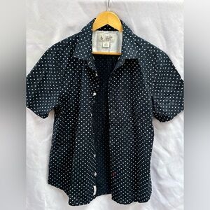 Penguin‎ Navy w/white stars Button Up